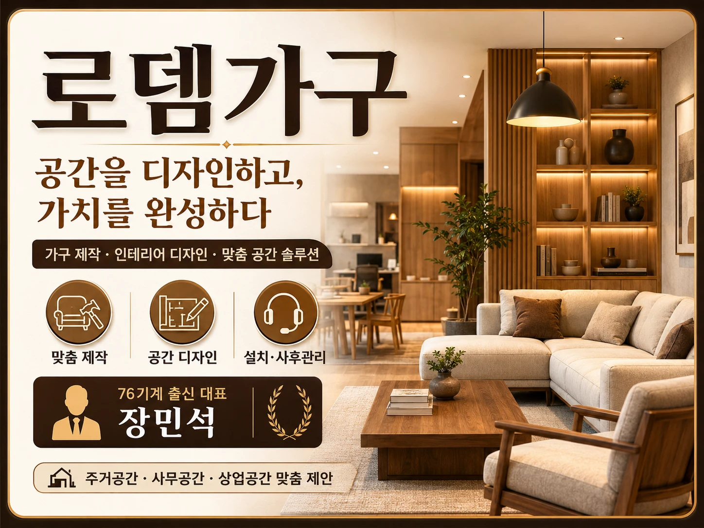 로뎀가구 소개 이미지